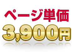 ページ単価3,900円