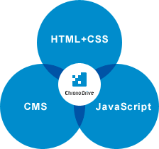 HTML+CSS Chrono Drive CMS JavaScript